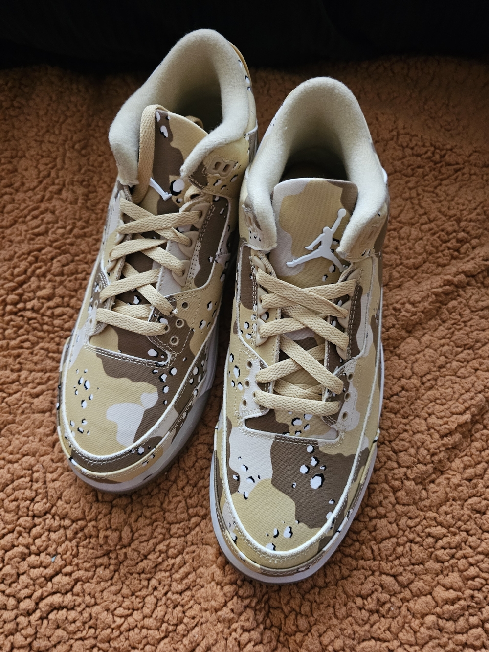 WNBA Air Jordan 3 Desert Camo Sneakers - Picture 4 of 4